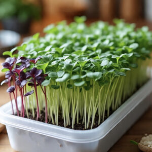 Live Microgreens Tray